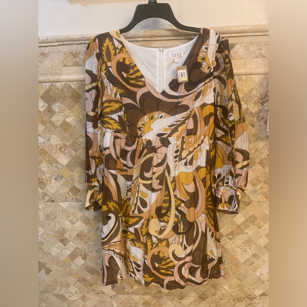 Woman’s long sleeve dress